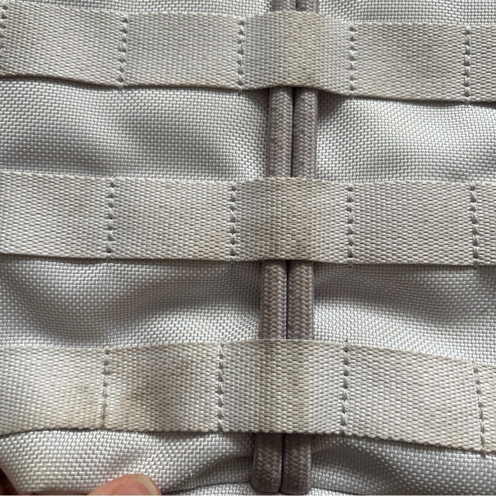 Nike AF-1 Tote Bag Silver Gray Winterized Issue Equipment Zip Laptop Beach Bag